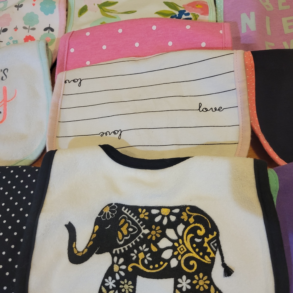 Colorful Baby Bib Set - Picture 3 of 5